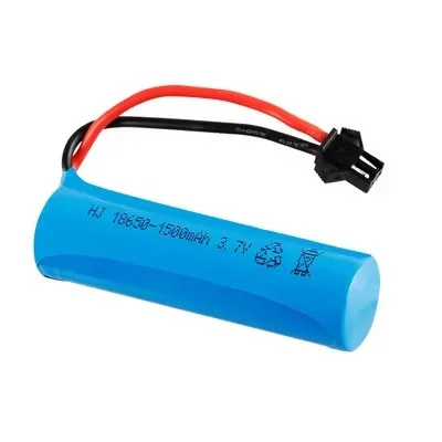 3.7V 1500mAh 18650 แบตเตอรี่ชาร์จสําหรับของเล่น RC เฮลิคอปเตอร์เครื่องบินรถ Baot ถังปืนรถบรรทุกรถไฟรถจักรยานยนต์ 3.7v แบตเตอรี่