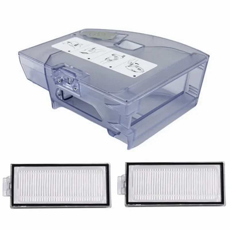 B51C مزبلة مرشحات صندوق الغبار خزان المياه ل Roborock T8/Q7 MAX مكانس كهربائية للكنس روبوت استبدال أجزاء