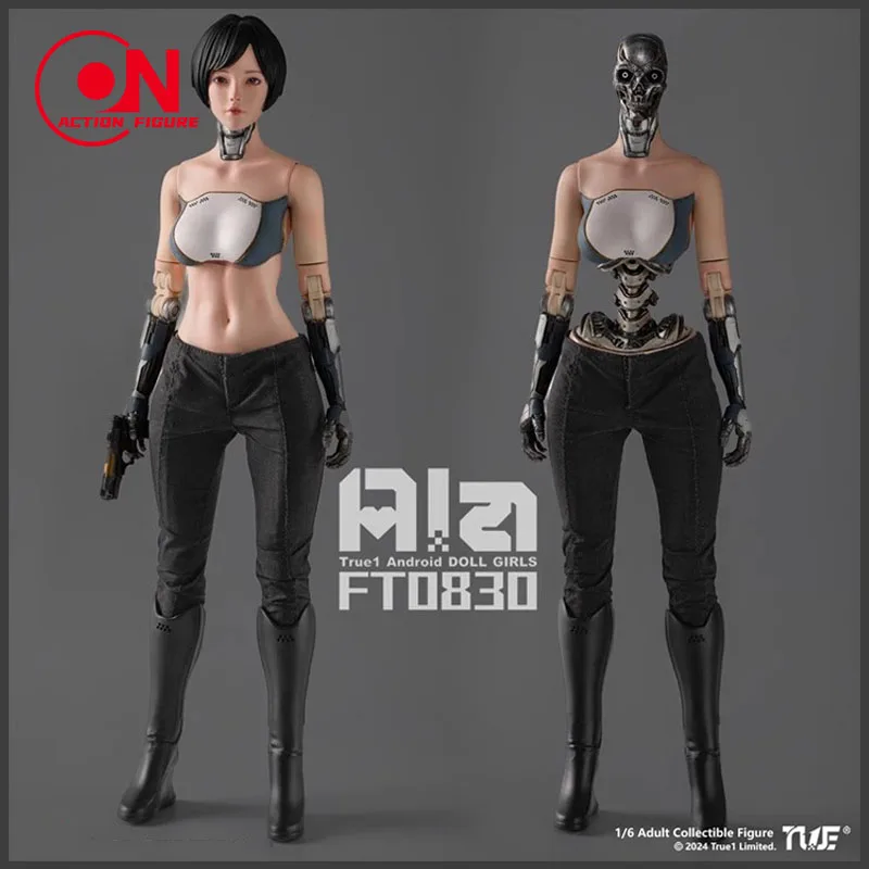 

True1Toys FT0830 1/6 Android Ala Semi-mechanical Action Figure 12'' Female Soldier Figurine Full Set Collectible Model Toy