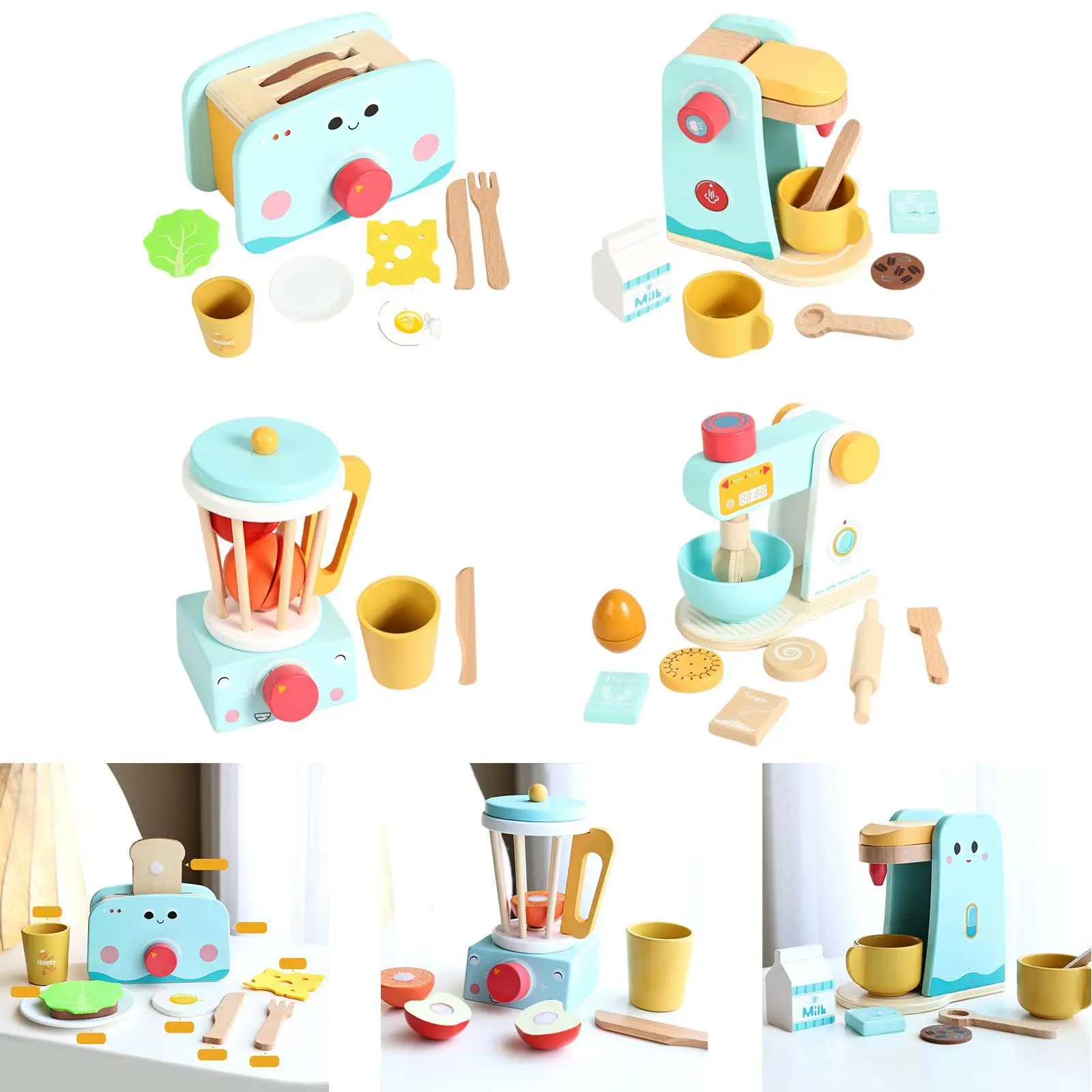 Juego de cocina para niños Juego de cocina para niños Juego de cocina realista para niños pequeños