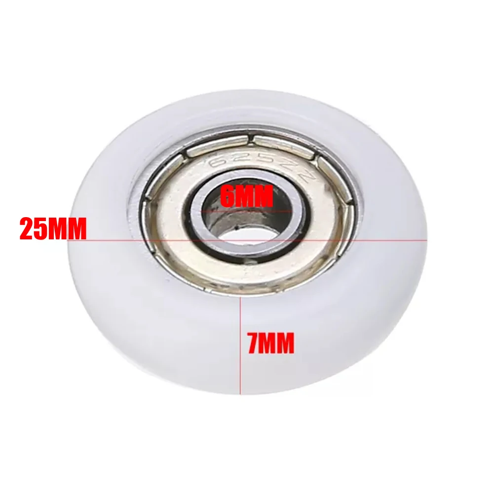 10pcs Shower Door Rollers Pulley Bathroom Glass Door Roller Sliding Door Wheels 19/23/25mm Wheel Bathroom Door Replacement