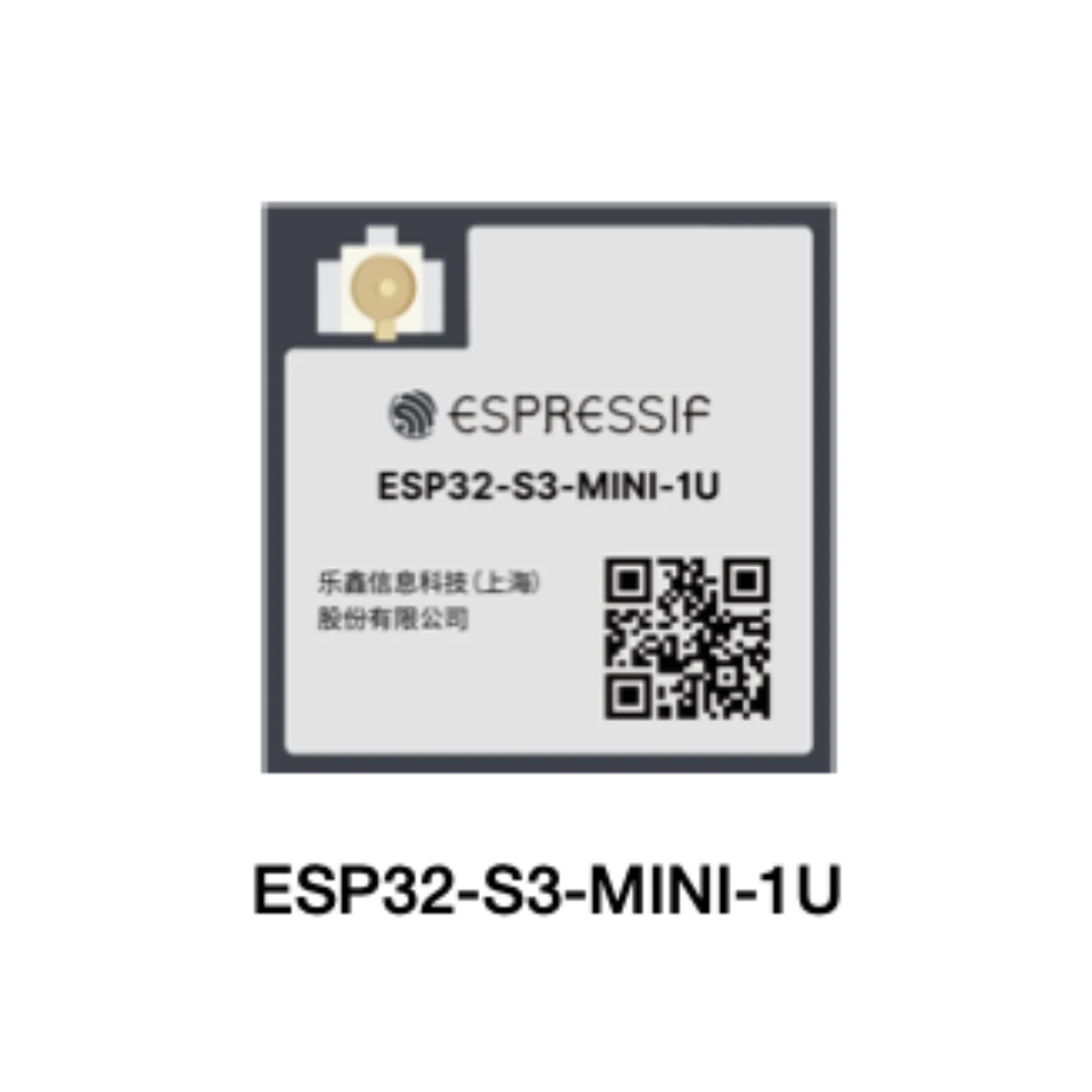Esp32-S3-Mini-1U-N8 Espressif Integrated 2.4 Ghz Wi ­ Fi (802.11 B/G/N) + Bluetooth ®   5 (Le) Built-In Esp32 ­ S3 Series Chips, Xtensa ®   Dual-Core 32-Bit Lx7 Processor Flash