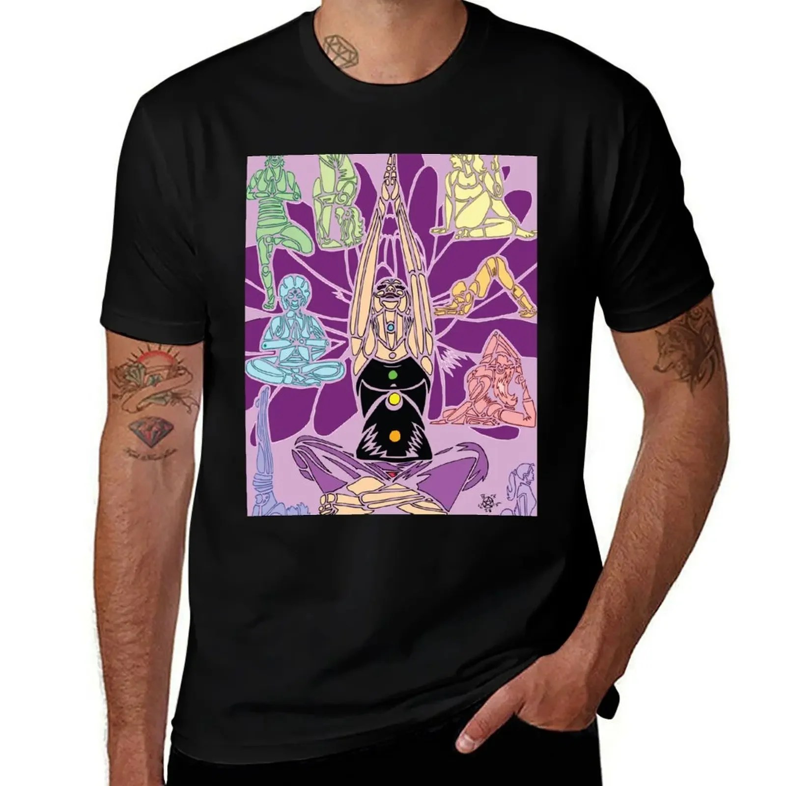 

Yoga T-Shirt street wear sublime Men's cotton t-shirt