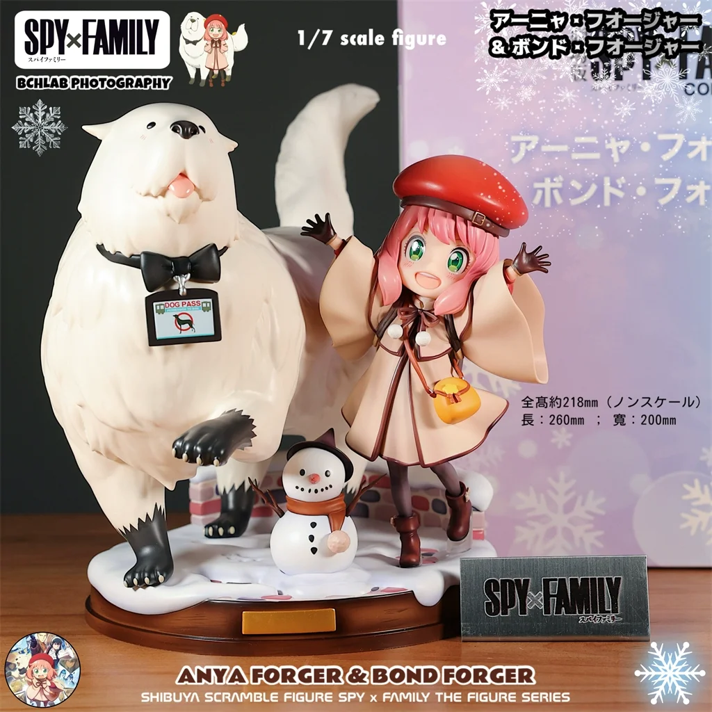 متوفر في المخزون بانداي سيجا فوريو F:NEX Spy x Family Anya Forger الشكل - تمثال الرسوم المتحركة الرسمي القابل للجمع هدية نموذجية عالية الجودة #2