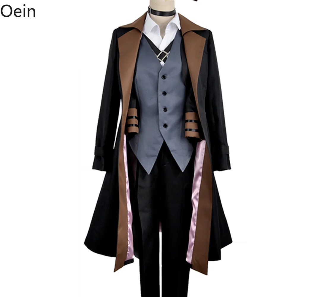 Bungou Bungo Stray Dogs Chuya Chuuya Nakahara Full Sets Cosplay Costumes Custom Made Unisex New