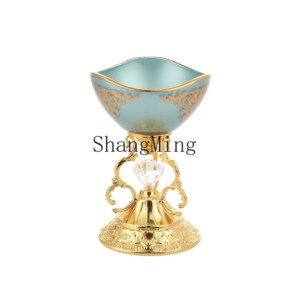 

PYH ceramic retro fruit plate living room tea table food fruit plate snack plate cake wedding candy