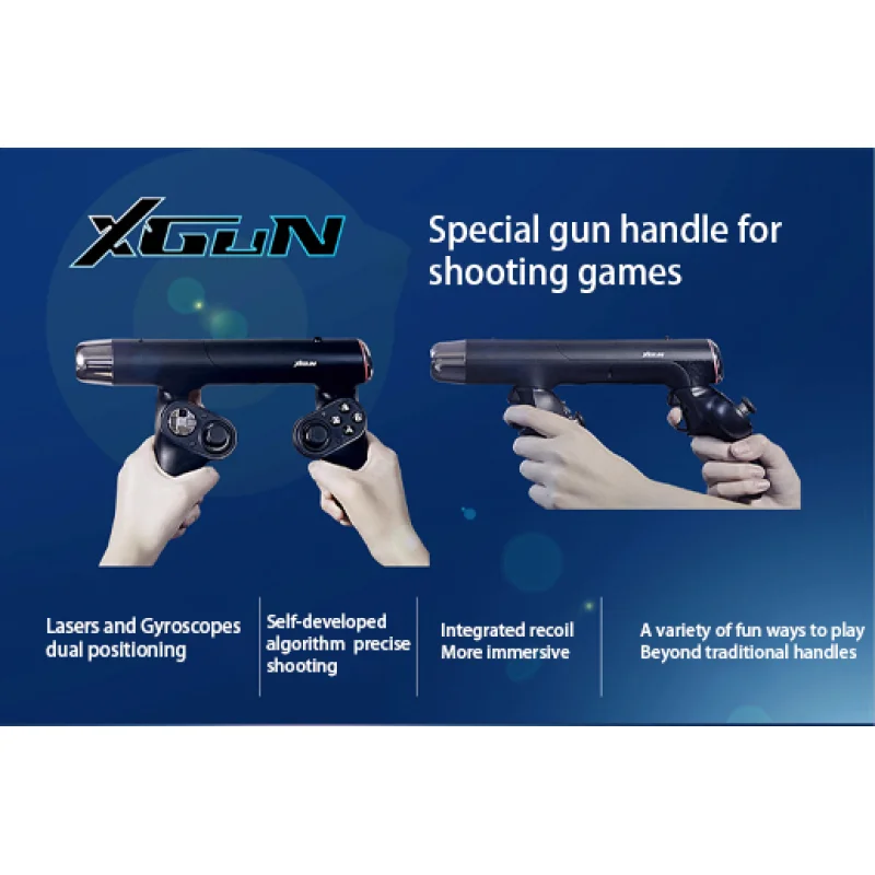 XGUN SMG Hybrid Light Gun for PC/PS4 Gaming