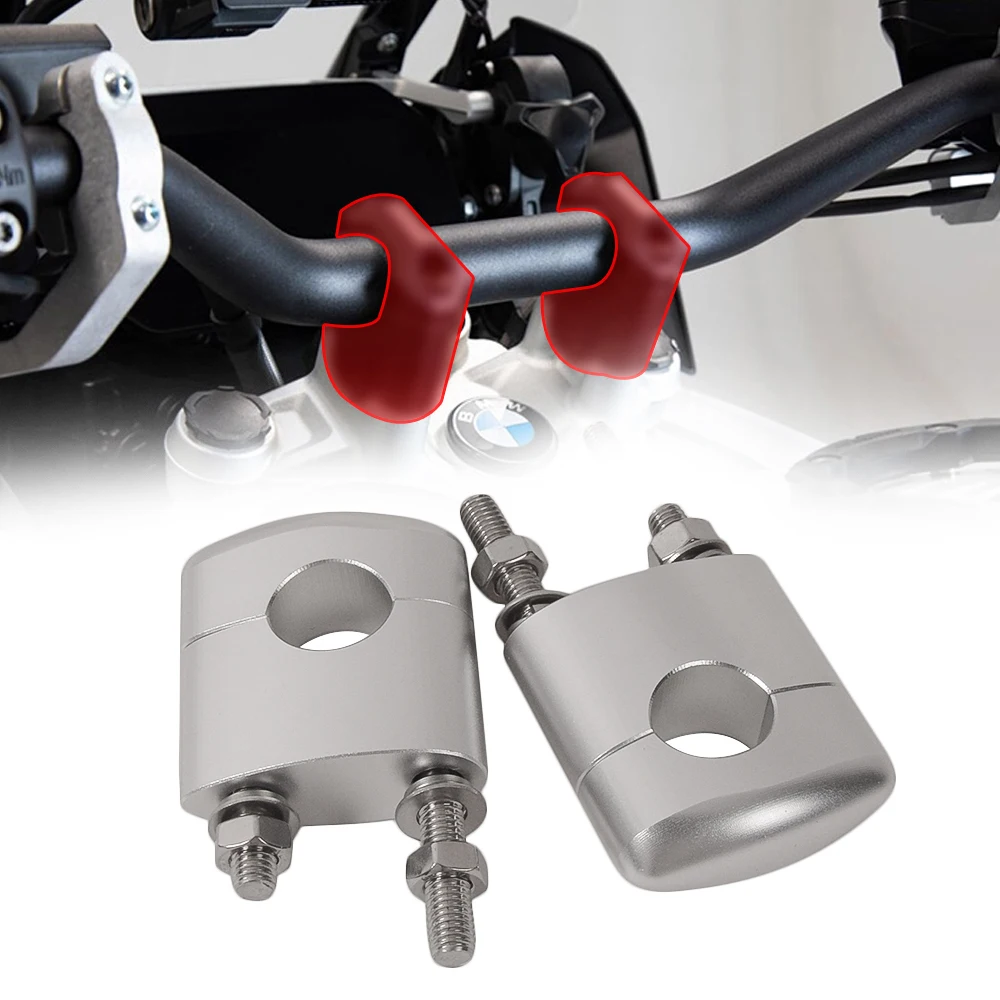 

Мотоцикл Cafe Racer, 1 пара зажимов на руль, крепление на проставку, подъем 6 см, высота для BMW R серии R45 R60 R75 R80 90S R90 R100