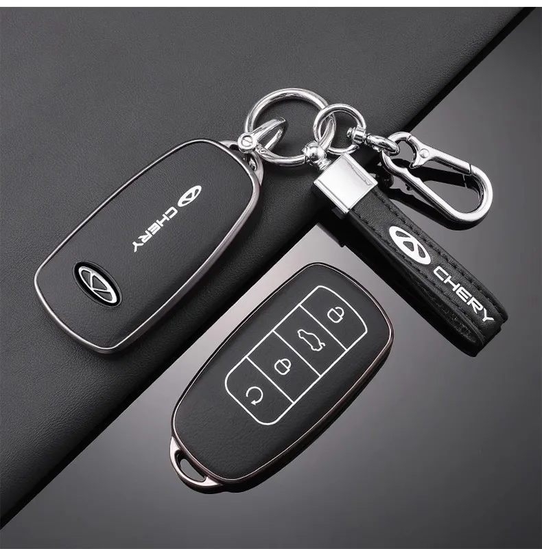 Fashion TPU Car Key Case Cover For Chery Omoda C5 5 fx 7 Tiggo 8 PLUS 8 Pro 7 Pro Arrizo 5 PLUS 2021 2022 2023 Auto Accessories