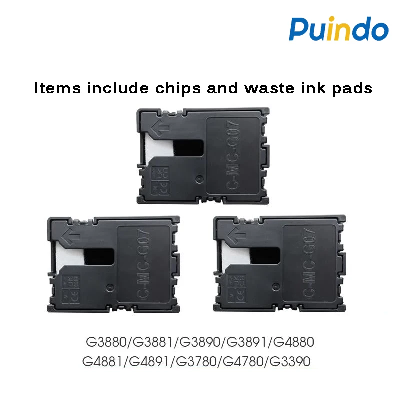 

MC-G07 Compatible Maintenance Box For Canon G3880 G3881 G3890 G3891 G4880 G4881 G4891 G3780 G4780 G3390