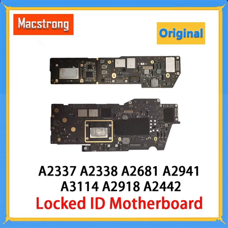Original A2337 A2338 A2681 A2941 A3114 A2918 A2442 Faulty Logic Board for MacBook Pro Air Retina Locked ID Motherboard