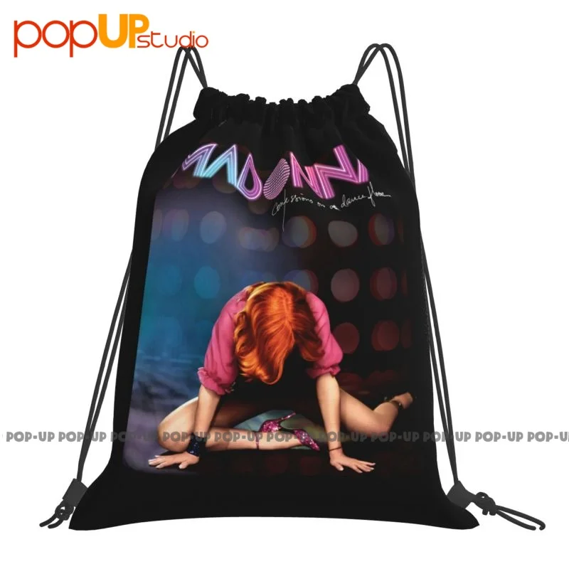 Vintage Confessions On The Dance Floor Madonna Drawstring Bags Gym Bag Training Sports Style