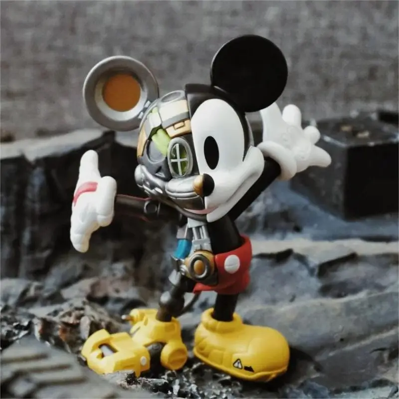 Disney Mickey and Friends Cyborg Blind Box Action Figure Half