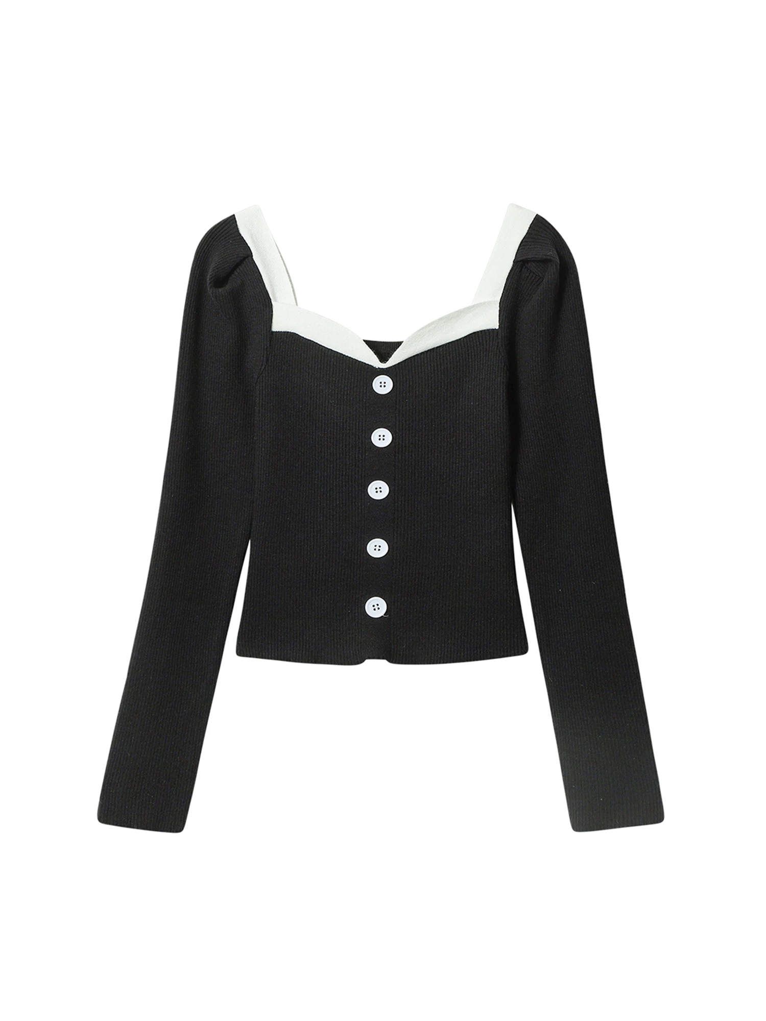 

Женская черная готическая футболка Y2k 2000-х годов в стиле эмо, винтажная футболка Harajuku Gyaru, футболки с длинными рукавами и квадратным воротником, осенняя одежда