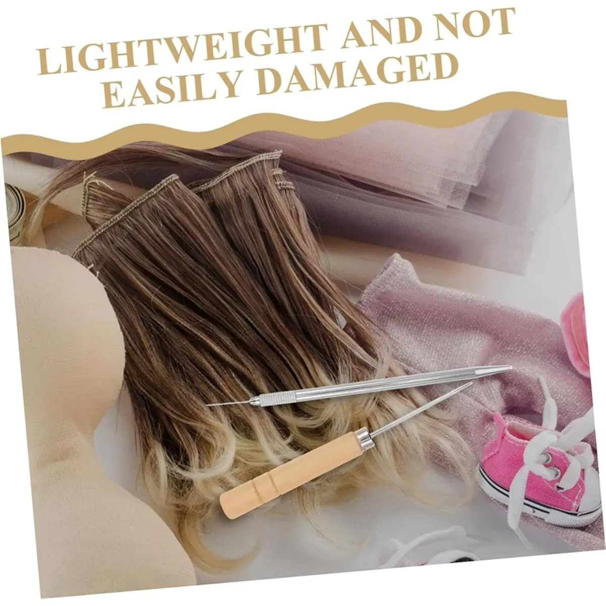 

Держатель инструмента для укоренения кукольных волос Extra Reroot Rehair для кукольных пород, инструменты для самостоятельного изготовления волос, принадлежности [2026 MOCC]