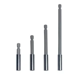 Hexagonal Handle Extended Connecting Rod Magnetic Screw Bit Extension Rod Long Handle Screwdriver Tip Holder Non-slip Hand Tools