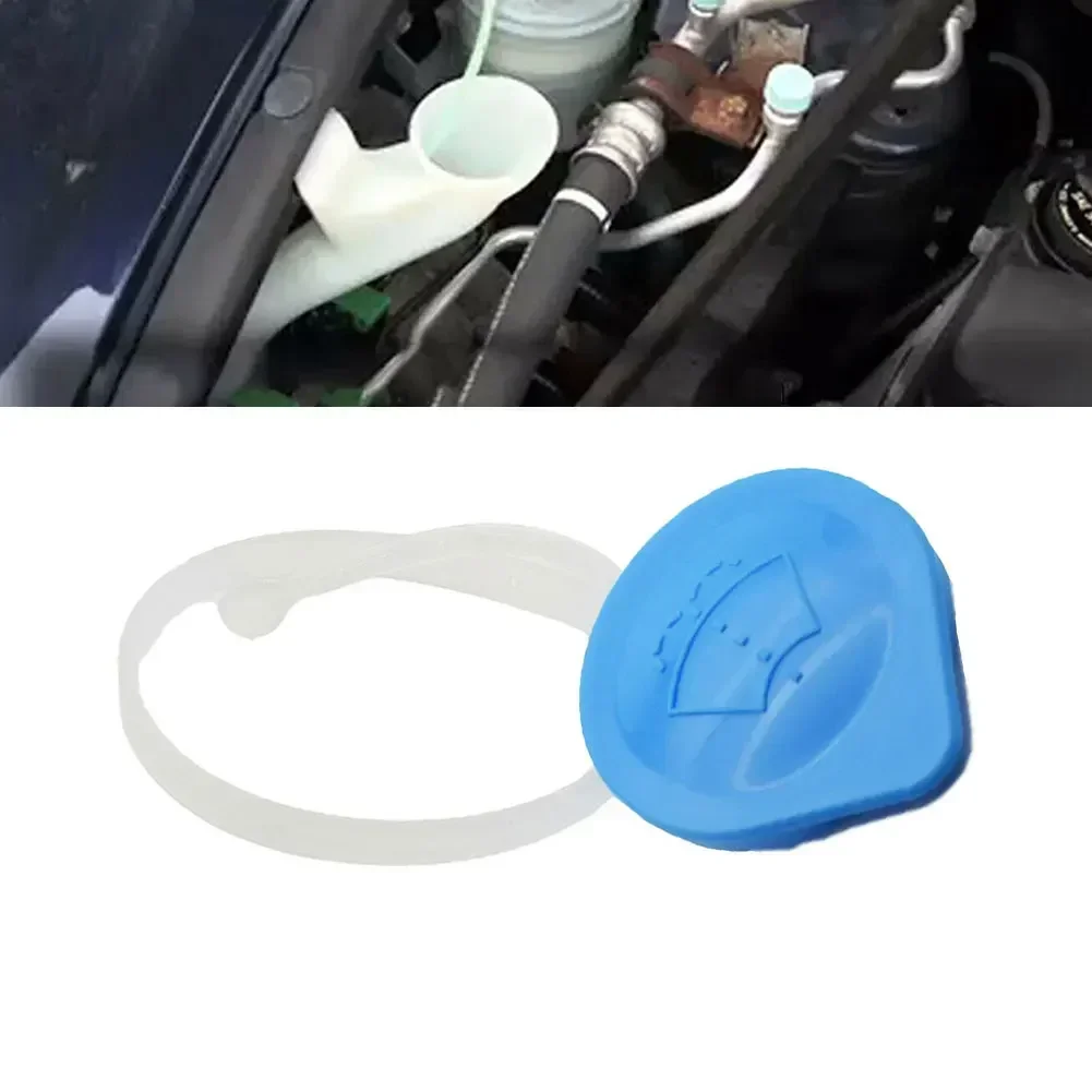 Car Windscreen Washer Fluid Reservoir Bottle Cap Cover 76802-SAG-H01 For Honda Fit Jazz Windshield Washer Bottle Cap