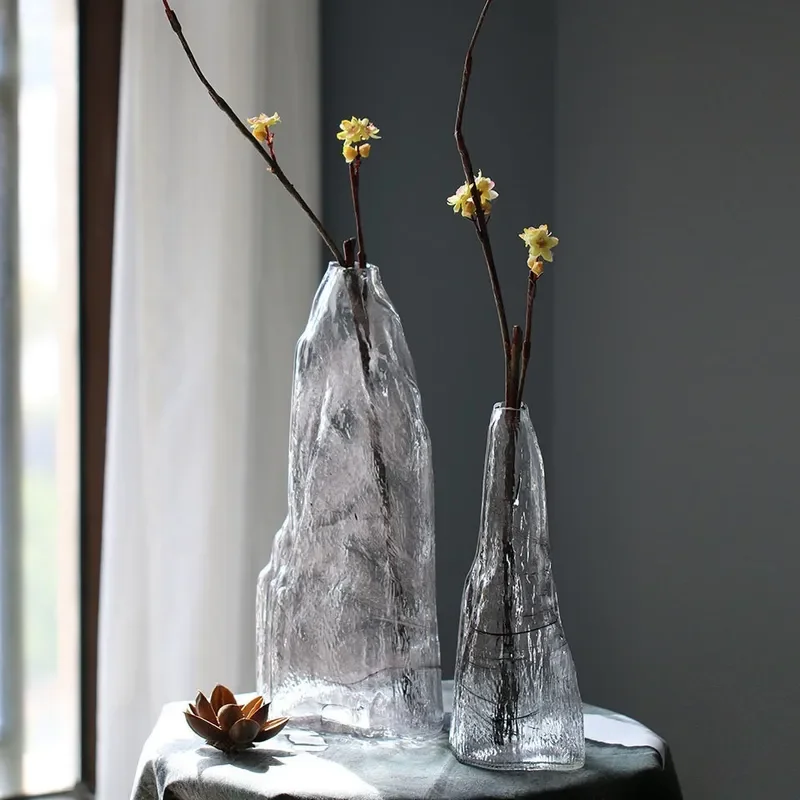 Chinese Ink Style Rockery Ornament Antique Home Decor Interior Desktop Display Prop Traditional Landscape Art Piece for