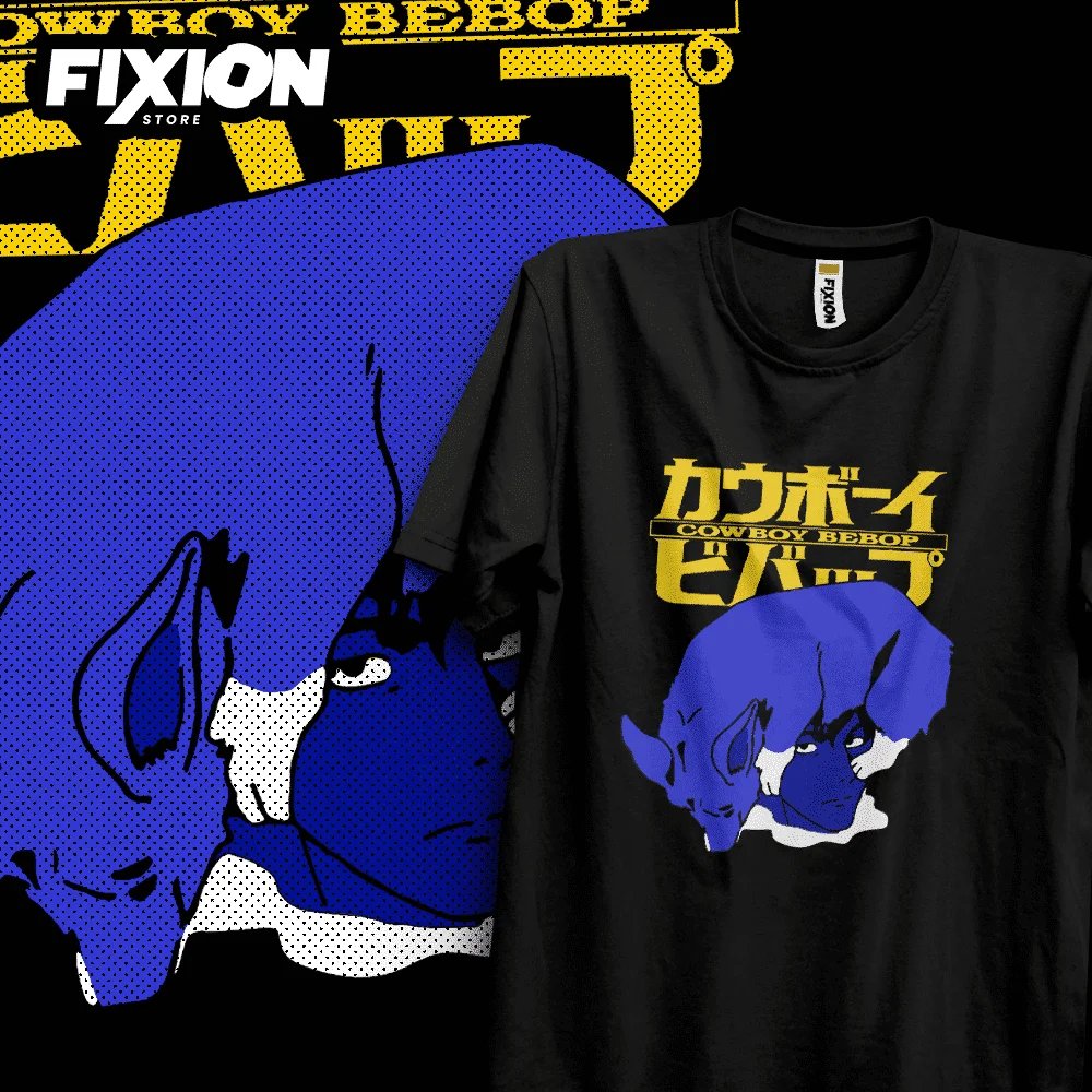 Cowboy Bebop – Ein  Azul – N/Febrero 2023Anime T Shirt Manga Gift For Anime Lover All Size Cotton