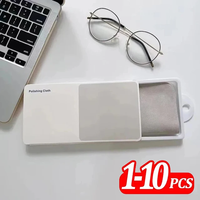 1-10 sztuk uniwersalna ściereczka do czyszczenia ekranu do Apple iPhone 14 13 12 iPad Macbook wyświetlacz polerowanie chusteczki do czyszczenia
