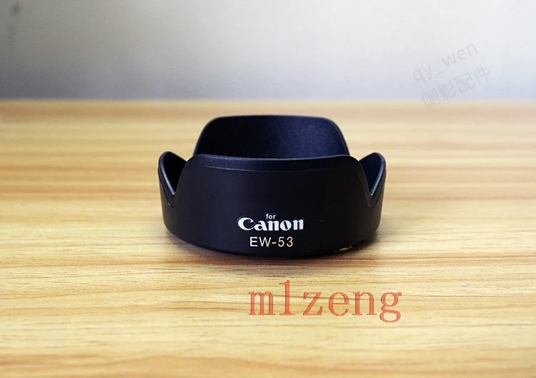 EW-53 EW53 Lens Hood cover 49mm for Canon EF-M 15-45mm f3.5-6.3 IS STM RF-S 18-45mm f4.5-6.3 IS STM camera EOSM10 m50 m3 M5 M6