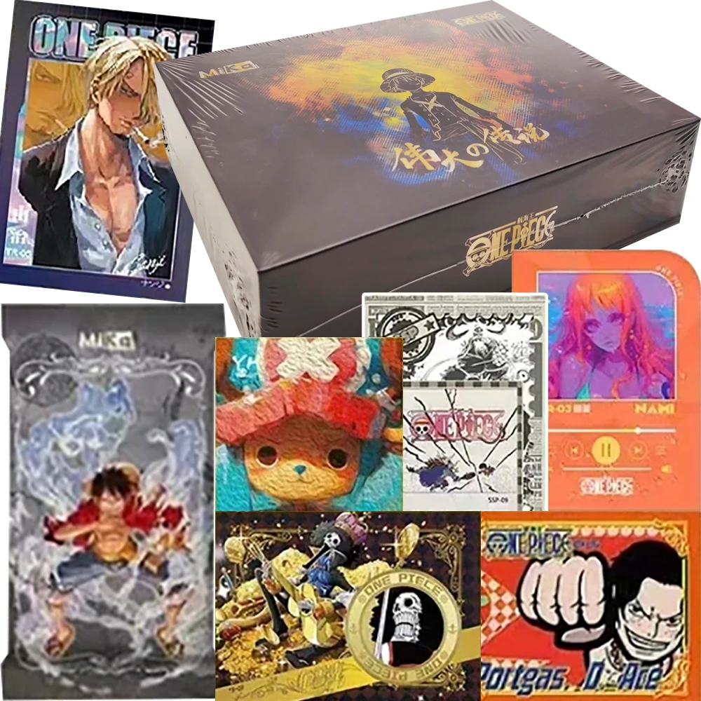 One Piece Collection Cards Anime Character Exclusive Customization Precious and Rare Treasure Cards Teen Exquisite Trendy Gifts