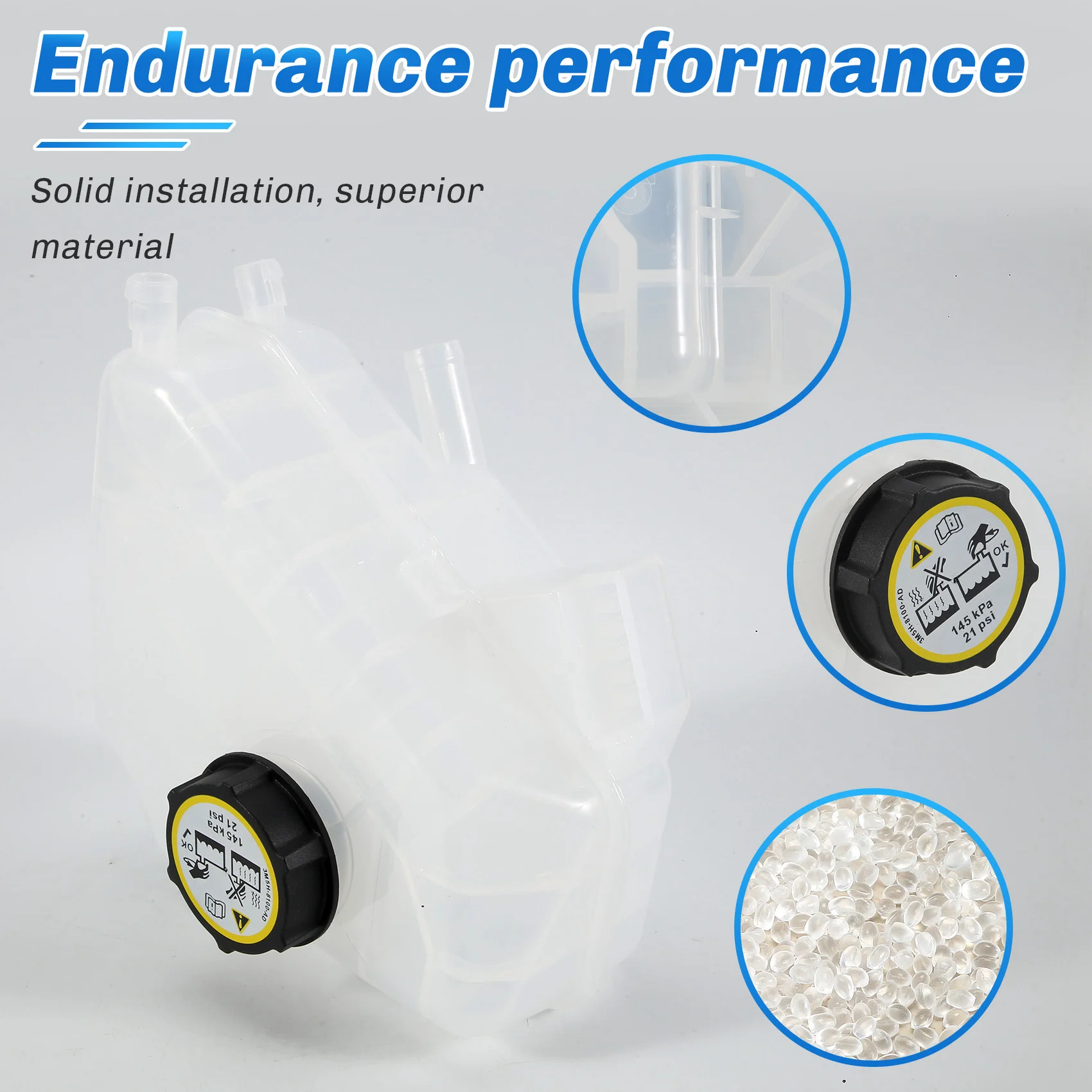 NEW HOT In Stock-Coolant Water Tank Engine Coolant Expansion Tank For Ford B-Max Ecosport Fiesta VI 8V218K218AB 1513111