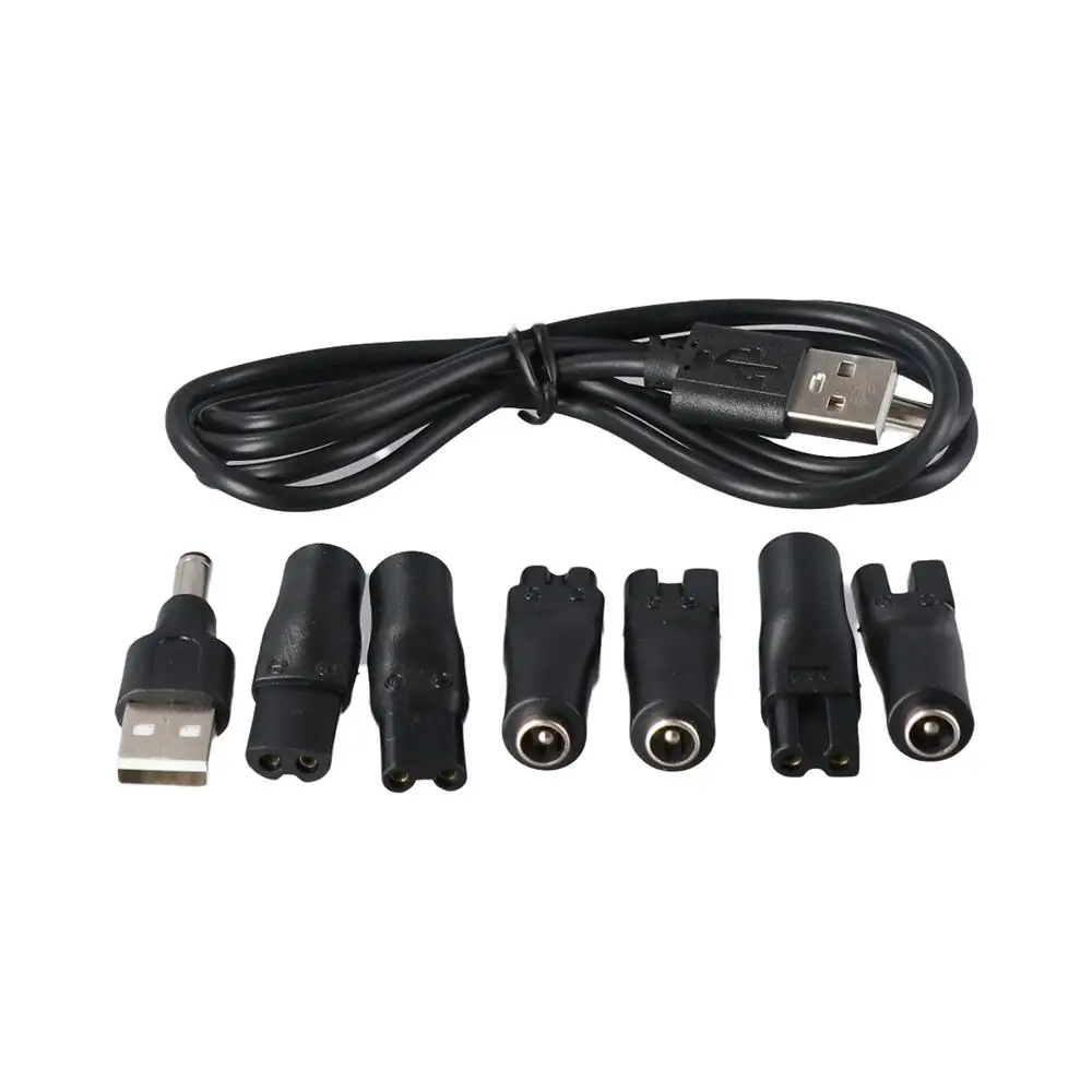 Wire Power Wire USB Charging Cable Charger Electric Hair Clippers Charger USB Adapter Power Cord USB Charging Plug Cable