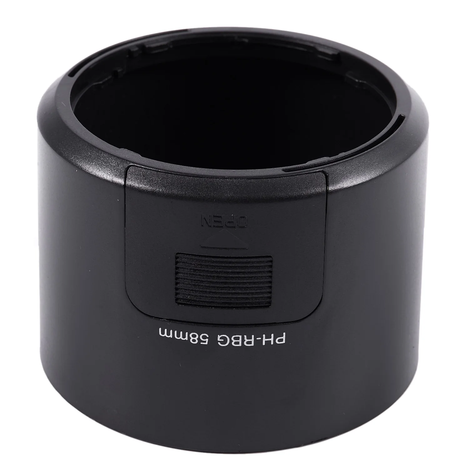 !ขายสูงสุดPH-RBG 58มิลลิเมตรเลนส์ฮูดสีดําสําหรับSMCP-DA 55-300มิลลิเมตรf/4-5.8 ED