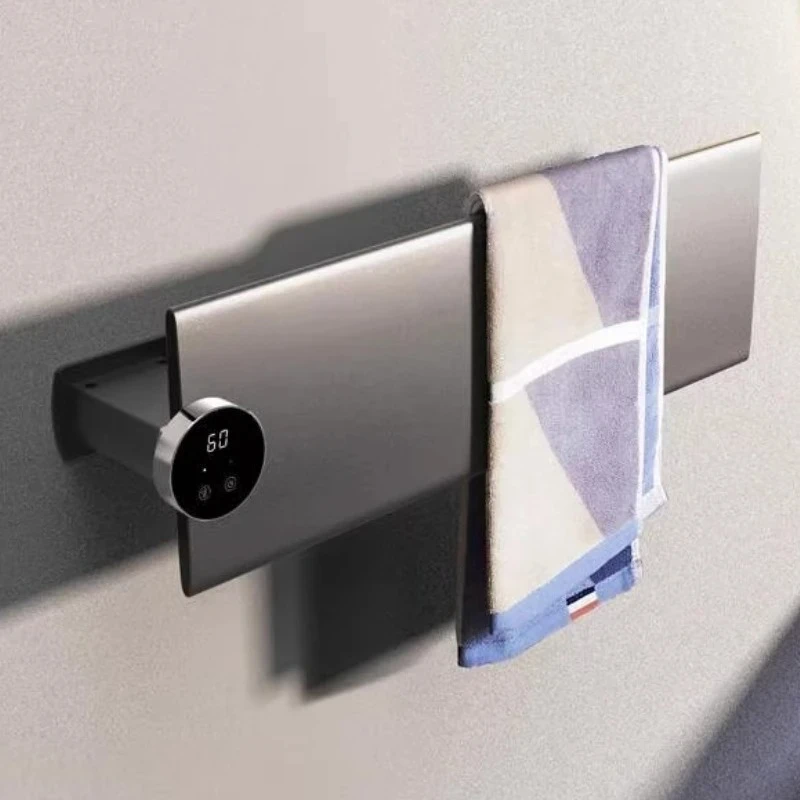 

Wall Mount Electric Towel Warmers Rack Bathroom Sterilization Drying Towel Rack Heated Adjustable Temperature Hair Salon Hanging