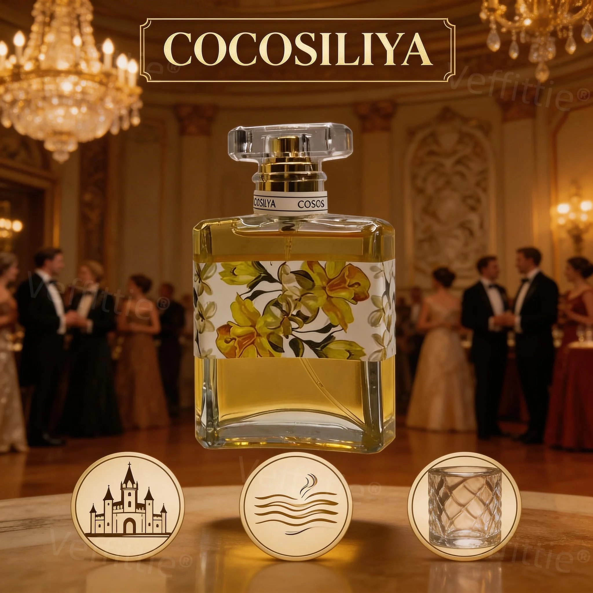 

Bedroom Luxury Citrus Floral Perfume 50ml, lime orange top, gardenia lily of the valley mid, musk lactose base, all-day fresh