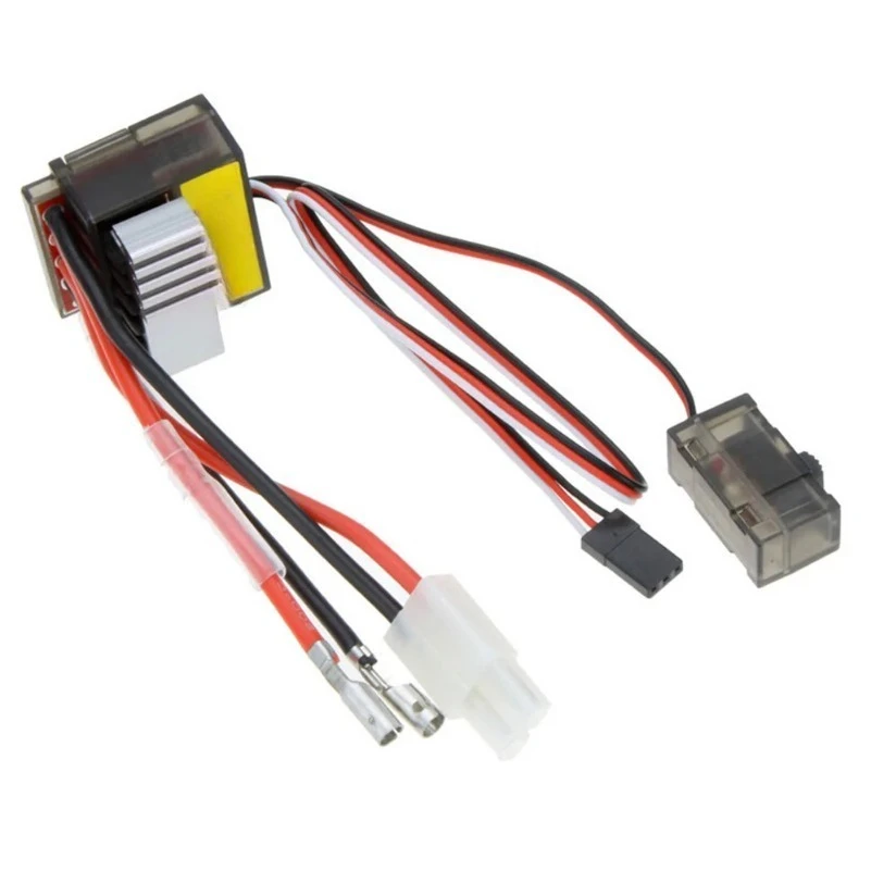 FOR 7.2-16 V 320A High Voltage Edition One to Two Mountain Climber\ Boat Two-way Brush ESC with Brake Cooling Fan
