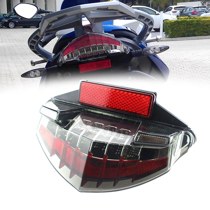 Motorcycle Rear Tail Brake Fender Tip Tail Light For BMW F650 Dakar F650GS F650ST F800S F800ST F800GT F800R R1200GS R1200R