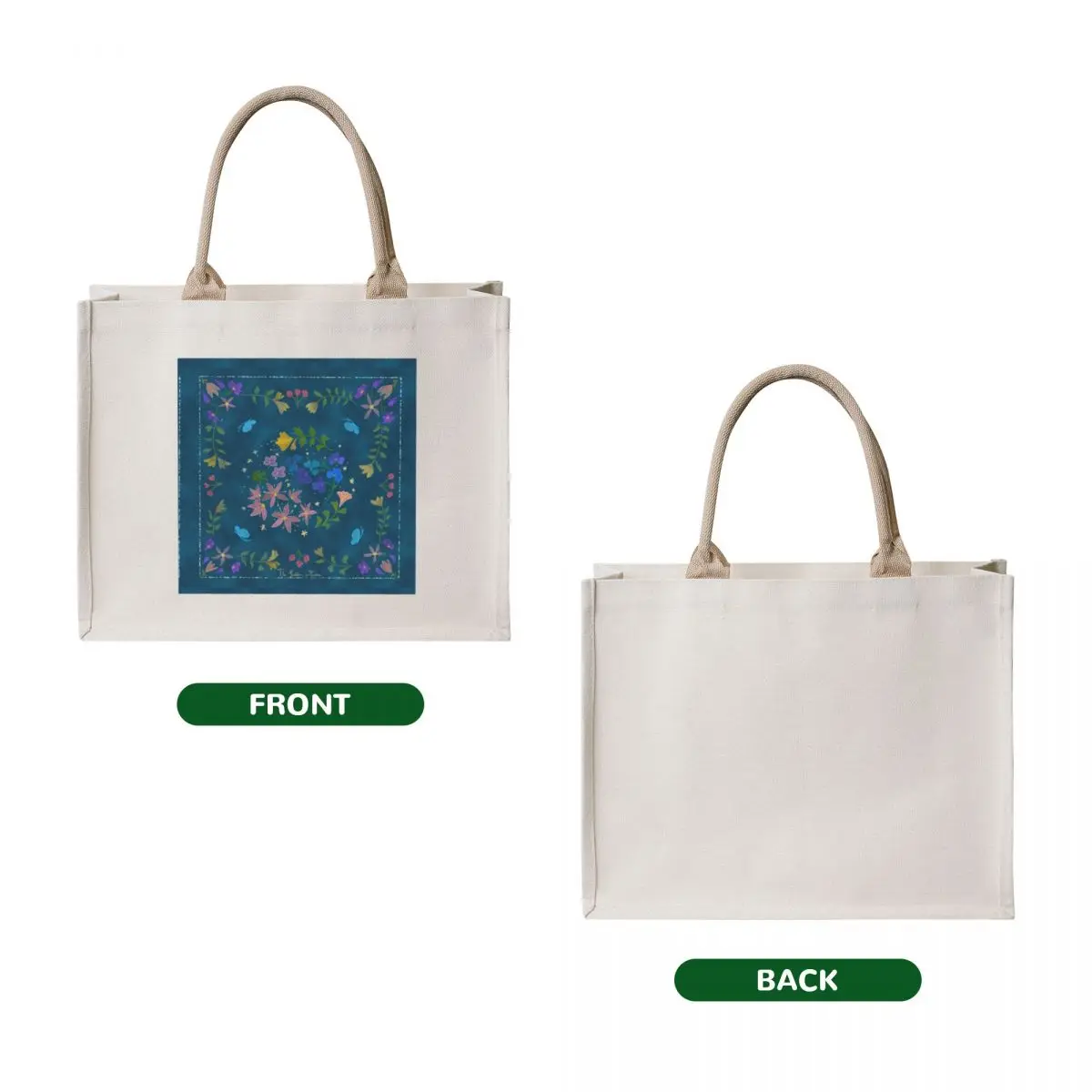 Cozy fall wildflowers Tote Bag Woman shopper bag shopper bags shopping bag
