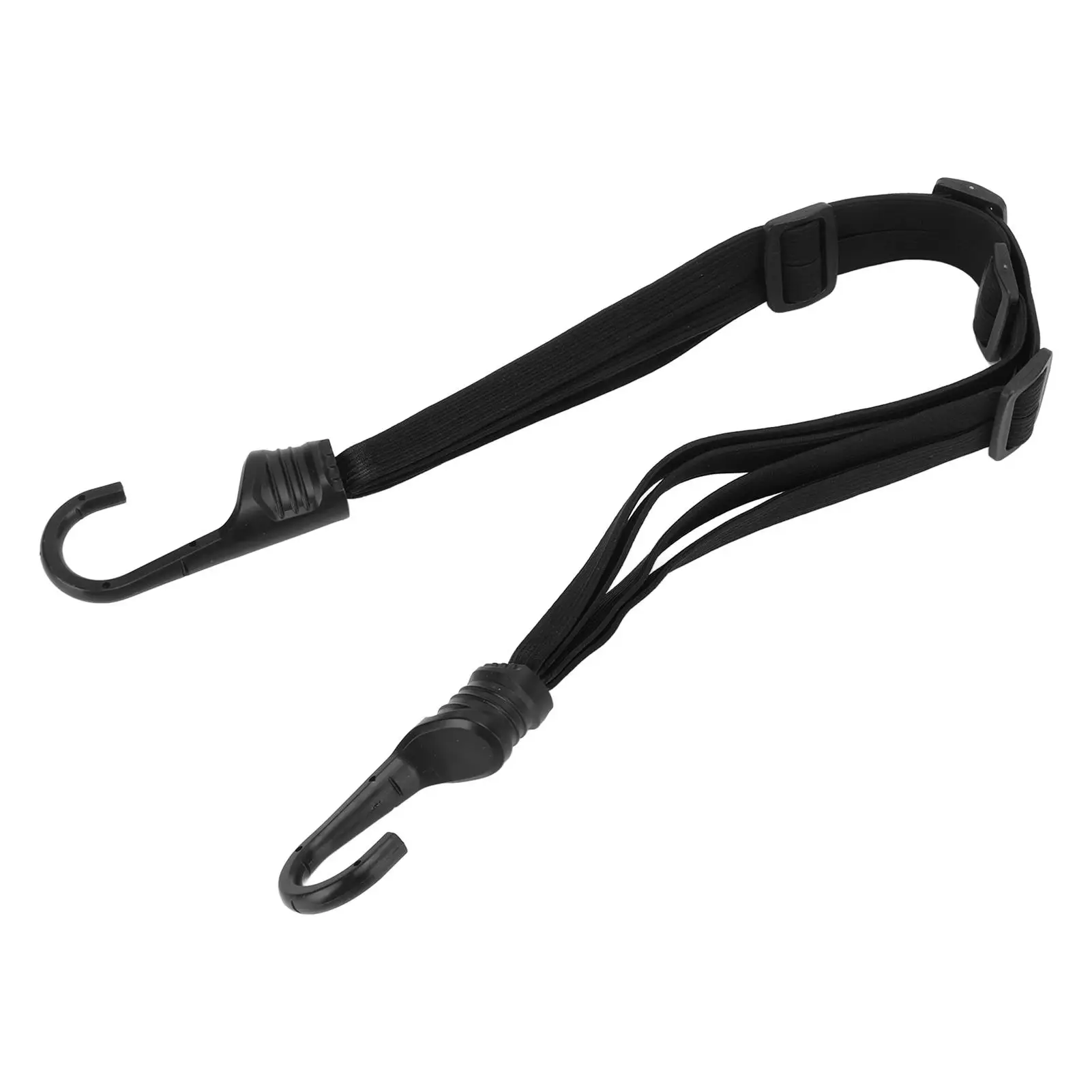 High-Stretch Bungee Cord with Hook for Motorcycle Helmet - Durable Bike & Bicycle Strap Accessory