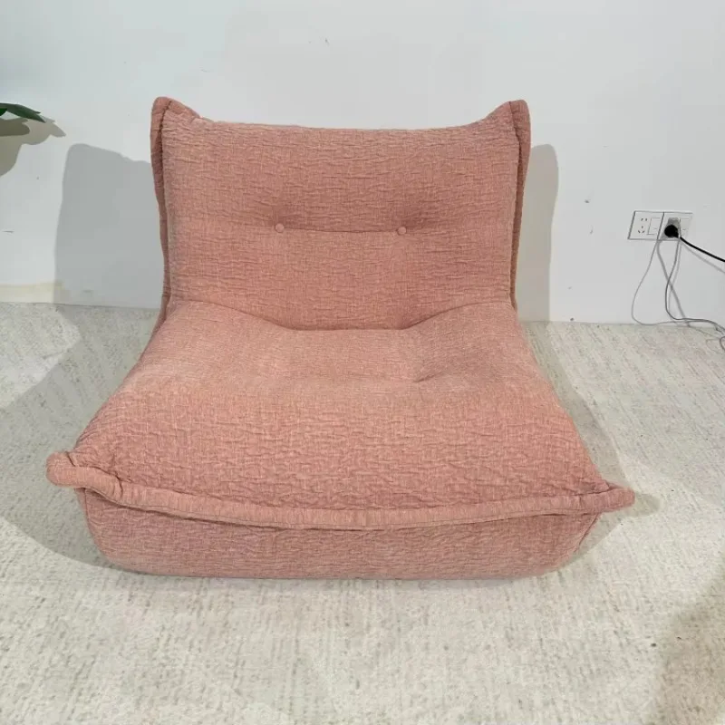 أريكة أرضية كسولة مضغوطة، أريكة زاوية مضغوطة ومفرغة لغرفة المعيشة