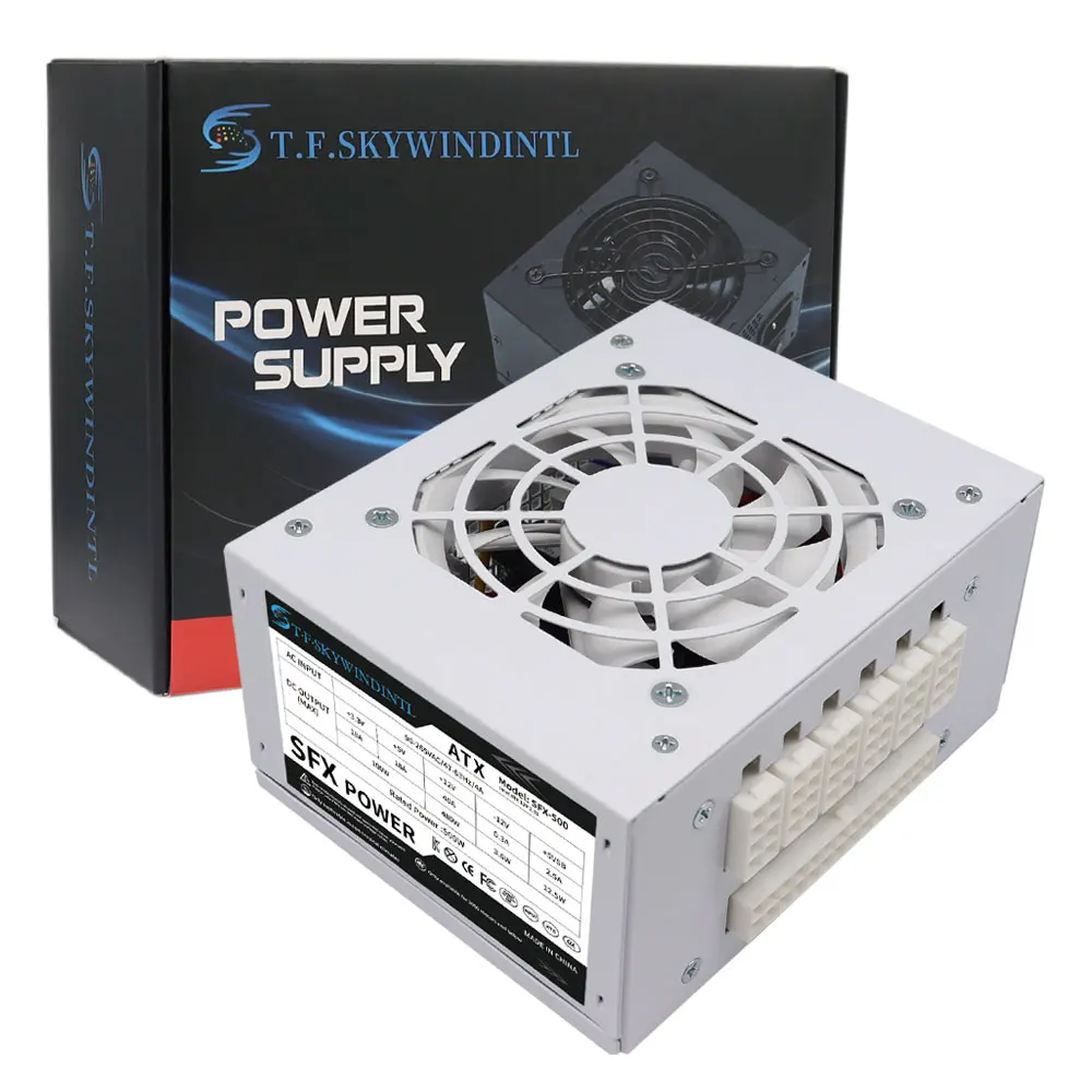 

ATX/SFX 400/500/600W 80 Plus Mini Power Supply PSU For POS Full Voltage 94V-264V SFX-T500 Power Conversion ITX Solution/Micro