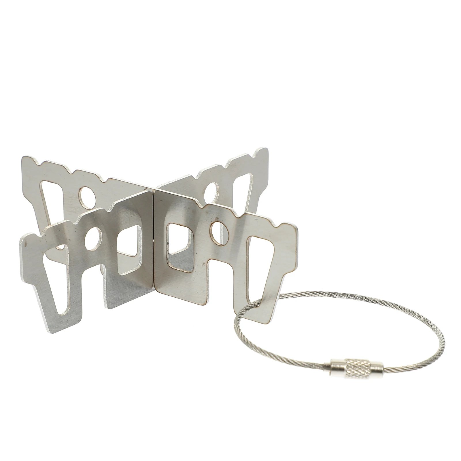 

Portable Stove Camping Cooking Gear Stainless Steel Alcohol Holder Compact Lightweight Outdoor Travel Equipment