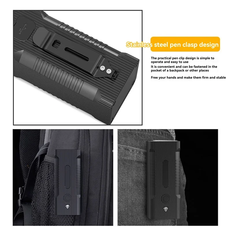 

Dropship-BT60 LED USB Rechargeable Front Bike Light 10400Mah Super Bright Headlight Rear Flashlight