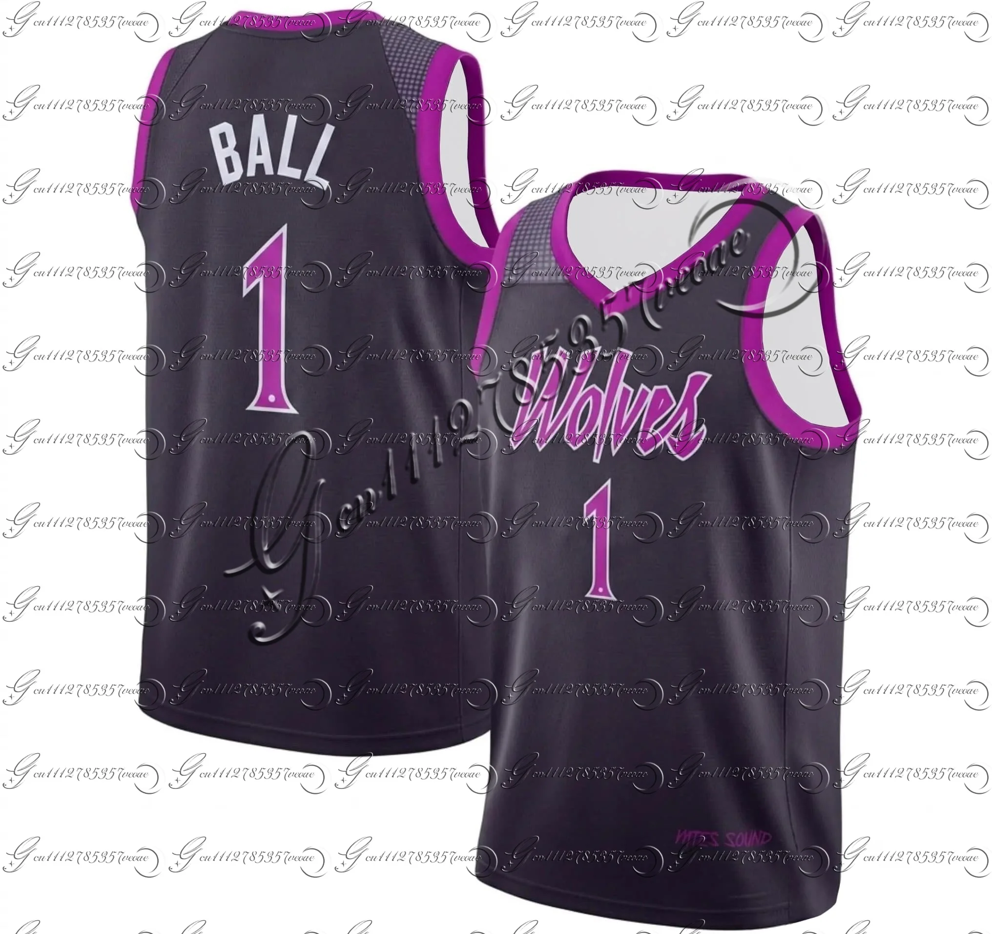 Men Minnesota Timberwolves Basketball Jersey  Tank Top Home Away Retro Breathable Sports Uniform Fan FamilyMatching