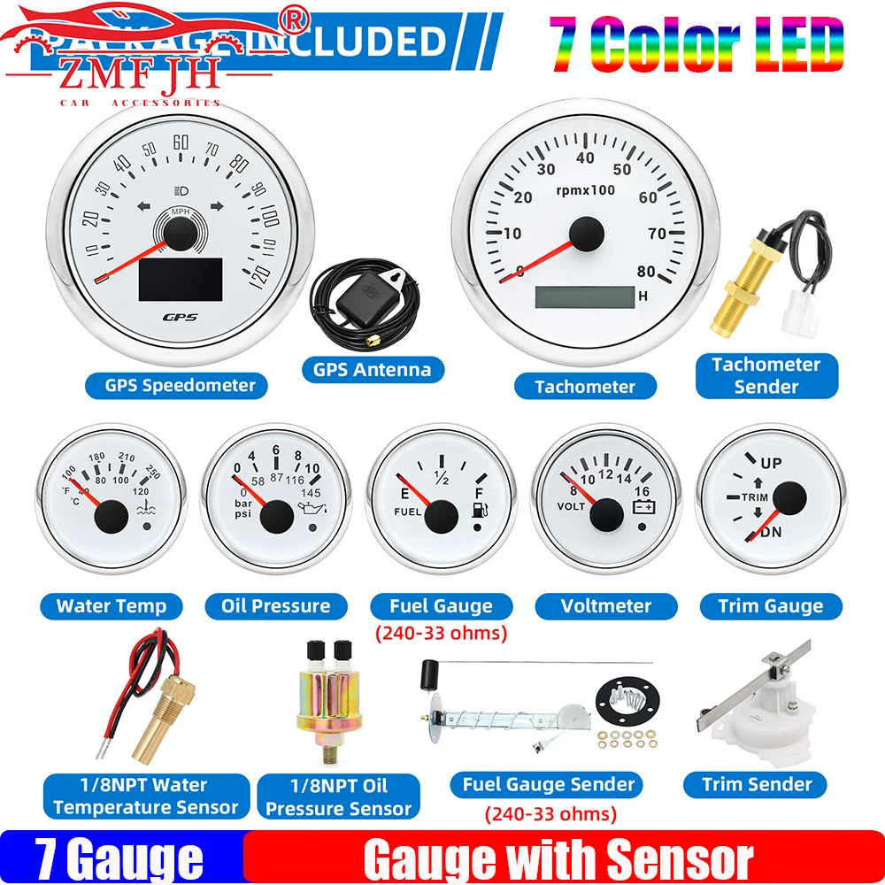 Zmfjh 7 Color Led 8…