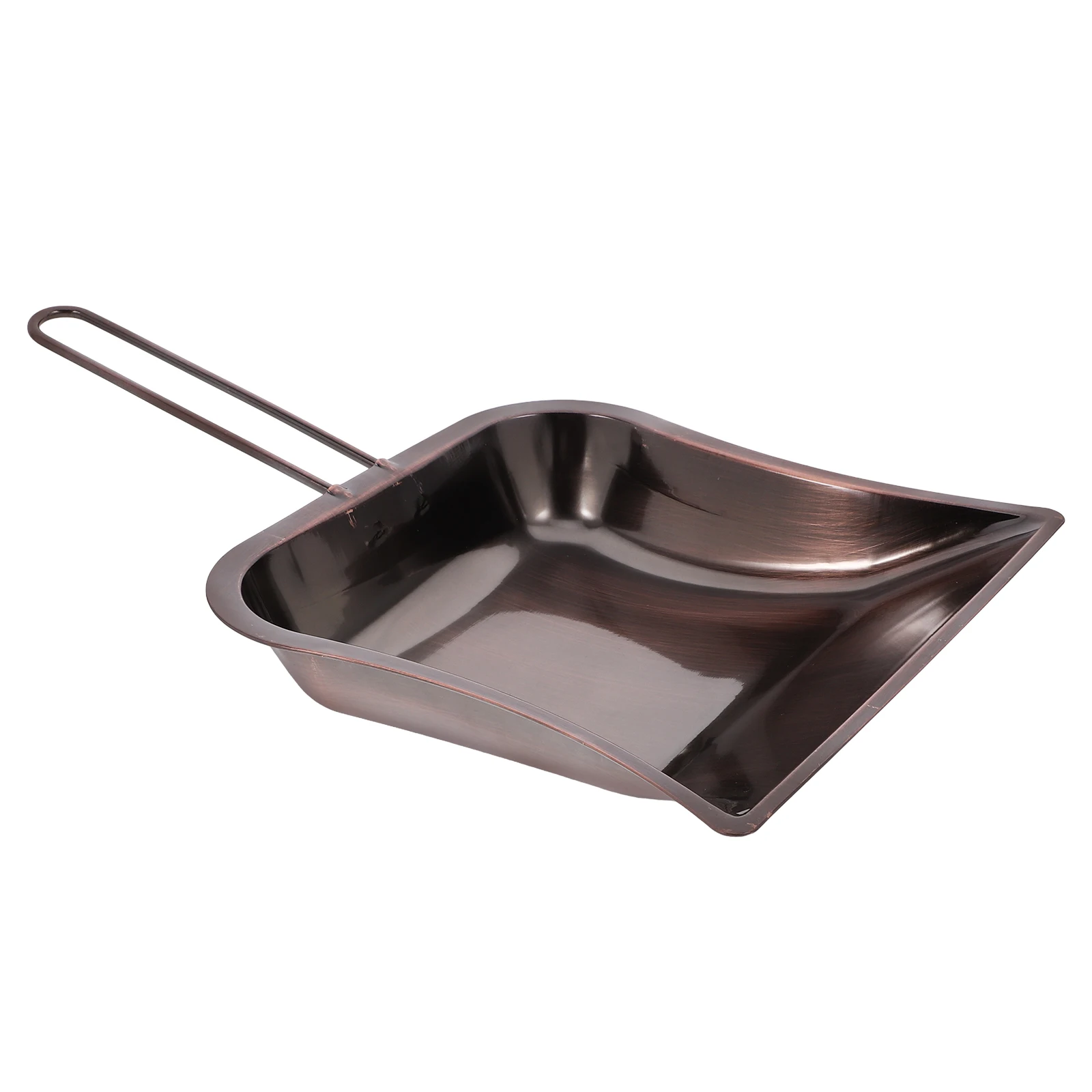 

Dustpan Stainless Steel Garbage Functional Olive Green Compact for Kitchen Office