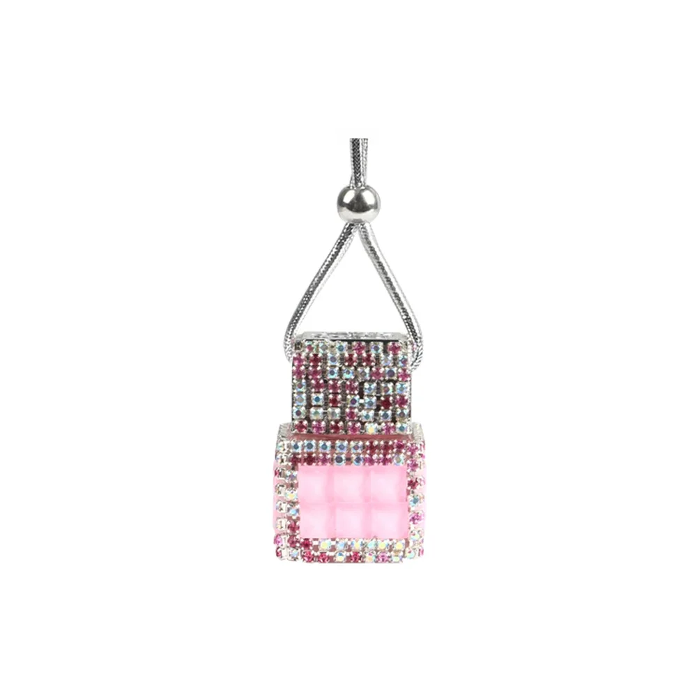Car Decoration Accessories Rearview Mirror Perfume Hanging Bottle Crystal Auto Rear View Mirror Pendant Decor for Women Ladies - Image 6