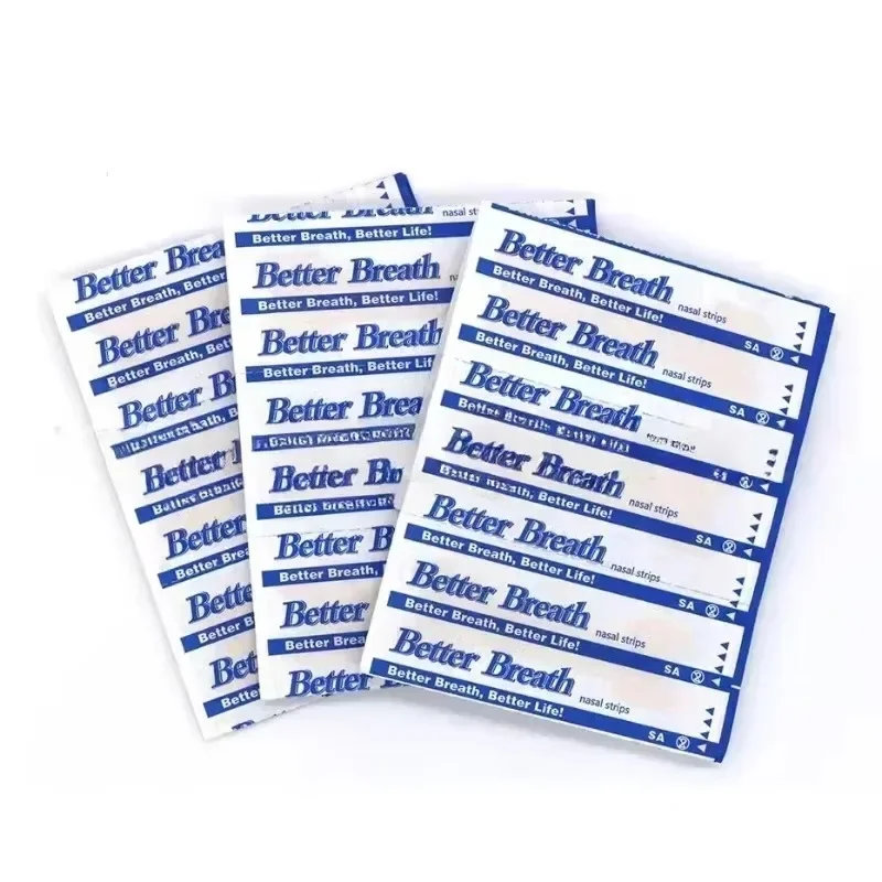 500/300/100pcs Breath Nasal Strips Right Way Stop Snoring Anti Snore Nose Strip Easier Better Breathing Good Sleeping Patches