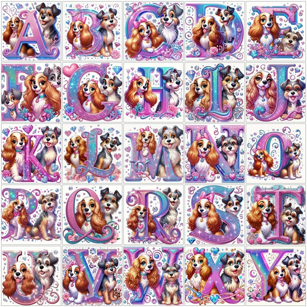 

Disney полная круглая дрель Алмазная вышивка Леди и бродяга DIY мультфильм алмазная живопись письмо мозаика собака домашний декор подарок