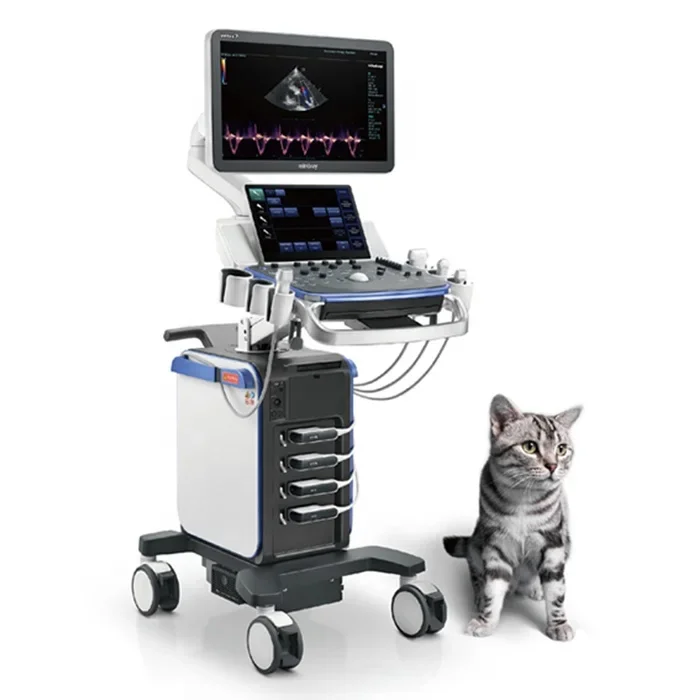 For Mindray Vetus 7 Veterinary Diagnostic Ultrasound System 3d 4d ultrasound Imaging Color Doppler Machine