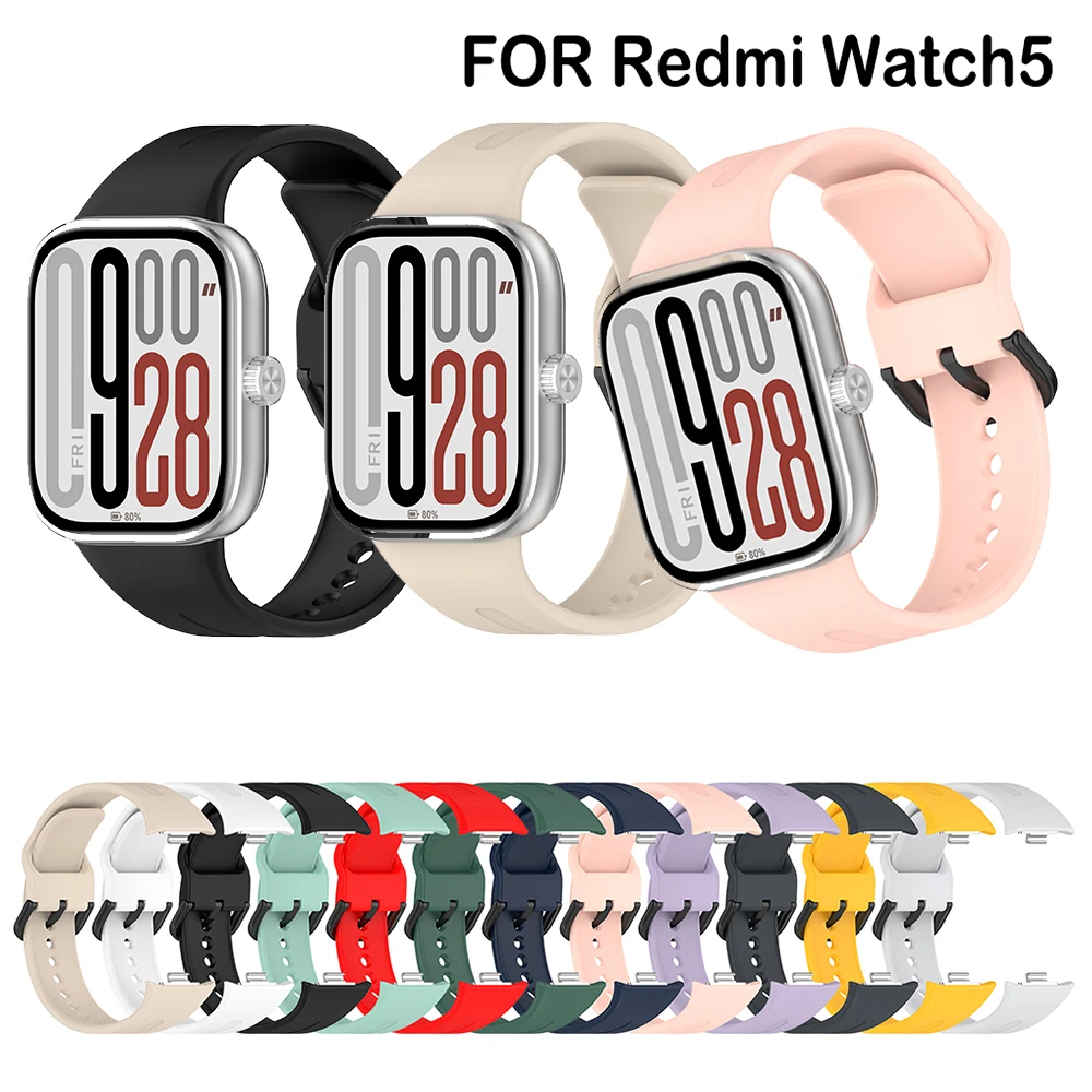 Bracelet en Silicone pour montre intelligente Redmi 5, Bracelet de remplacement, Soprt, pour montre Redmi 4 Mi Band9 Pro 8Pro