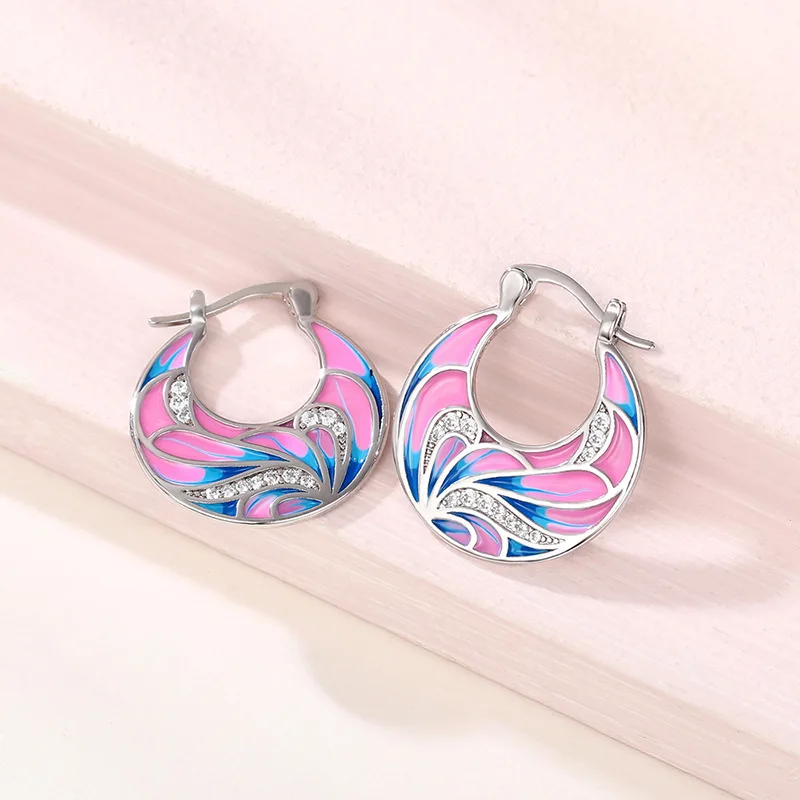 Women's 925 Sterling Silver Clip Earrings, Elegant Design