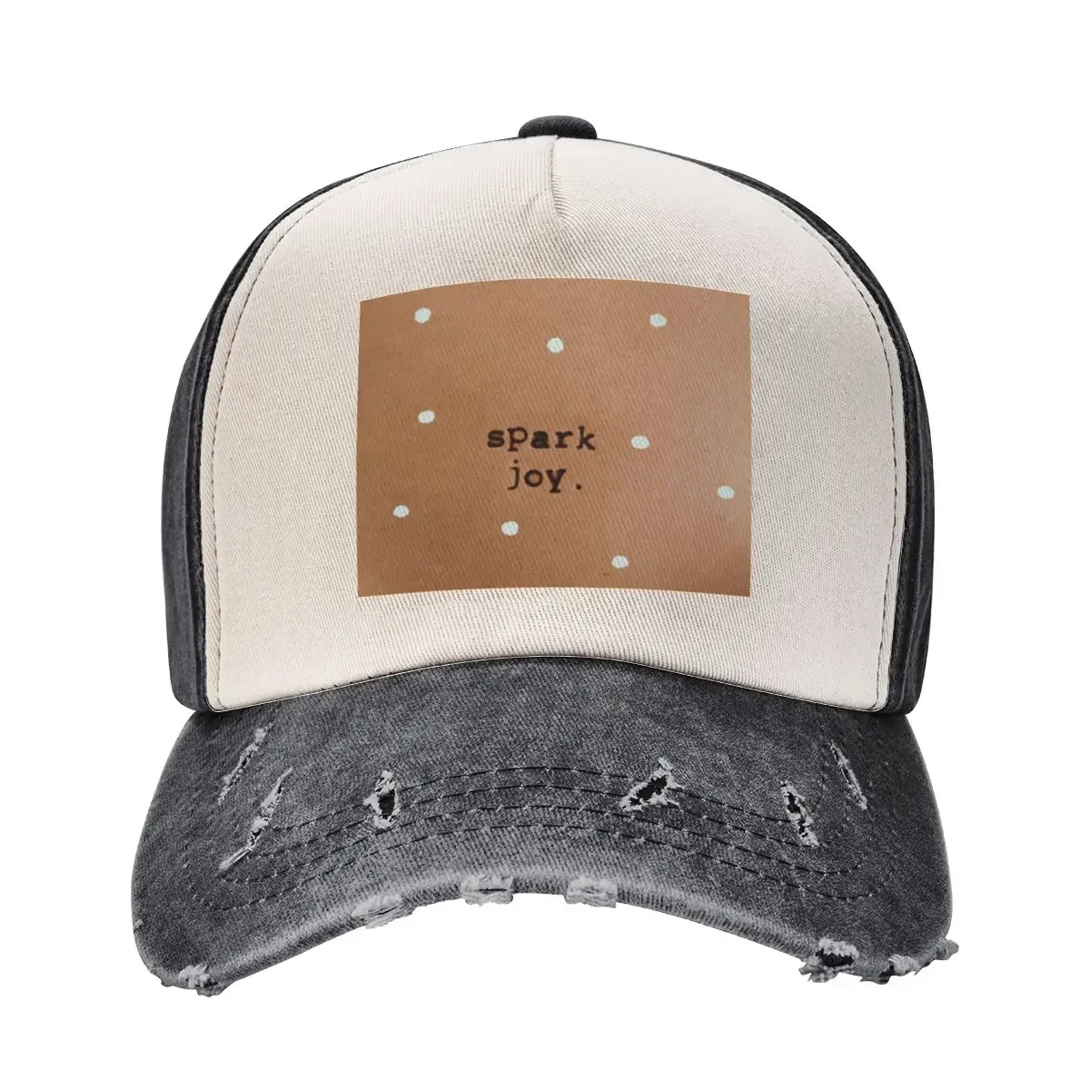 

Spark Joy Baseball Cap Sun Cap tea Hat Golf Hat Man Men Women's