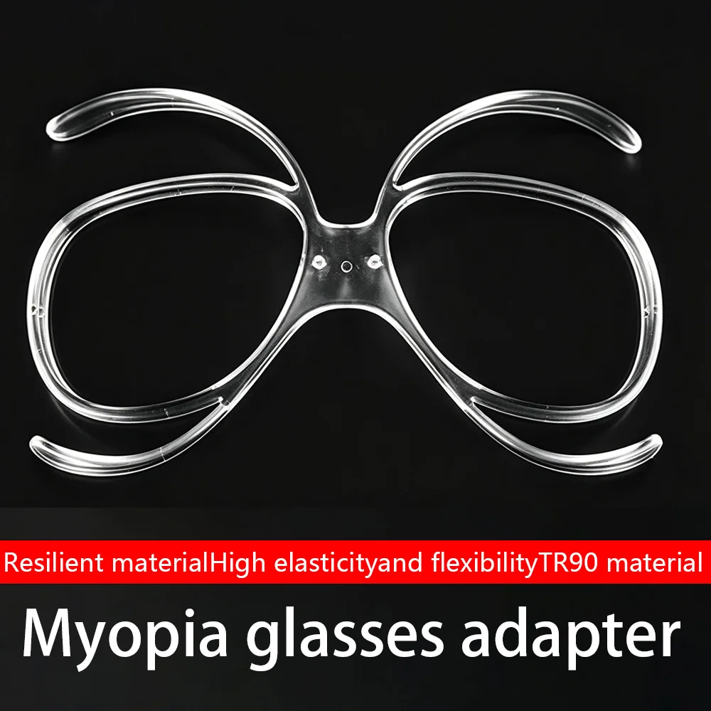 Flexible Cold‑Resistant Ski Goggle Myopia Frame TR90, Adults & Kids, Snow Sport Cycling Quick‑Install Inner Lens Insert